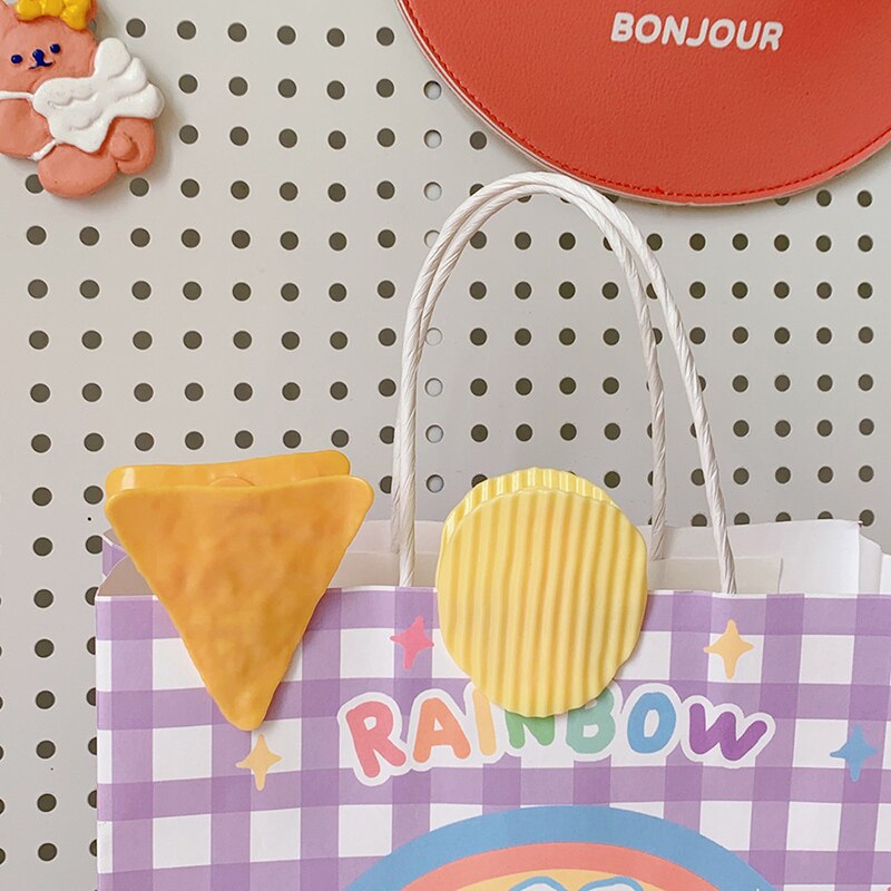 Potato Chip Clips Cute Clamps Food Snacks Bag Sealing Clip Storage Clip Book Note Organizer Kitchen Storage Tool