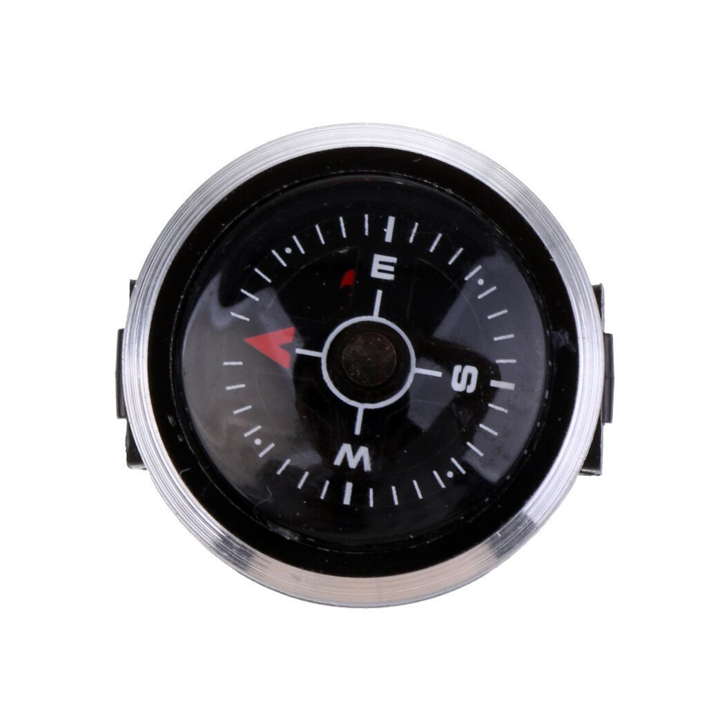 Mini Compass Watch Band on Navigation Wrist Dismantled For Hiking Camping Watch Outdoor Survival Longlasting Aluminum Alloy