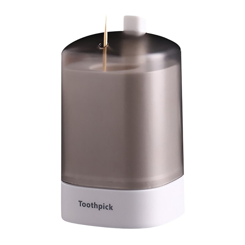 Toothpick Holder Automatic Pop-up Toothpick Box Portable Toothpick Container for Restaurant Kitchen Toothpicks Dispenser: 05