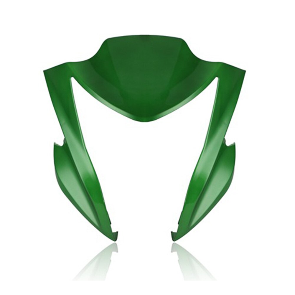 Phare de moto pour Kawasaki ER6N | Support de support de panneau, pièces de remplacement de carpette, support de séjour supérieur de moto: green