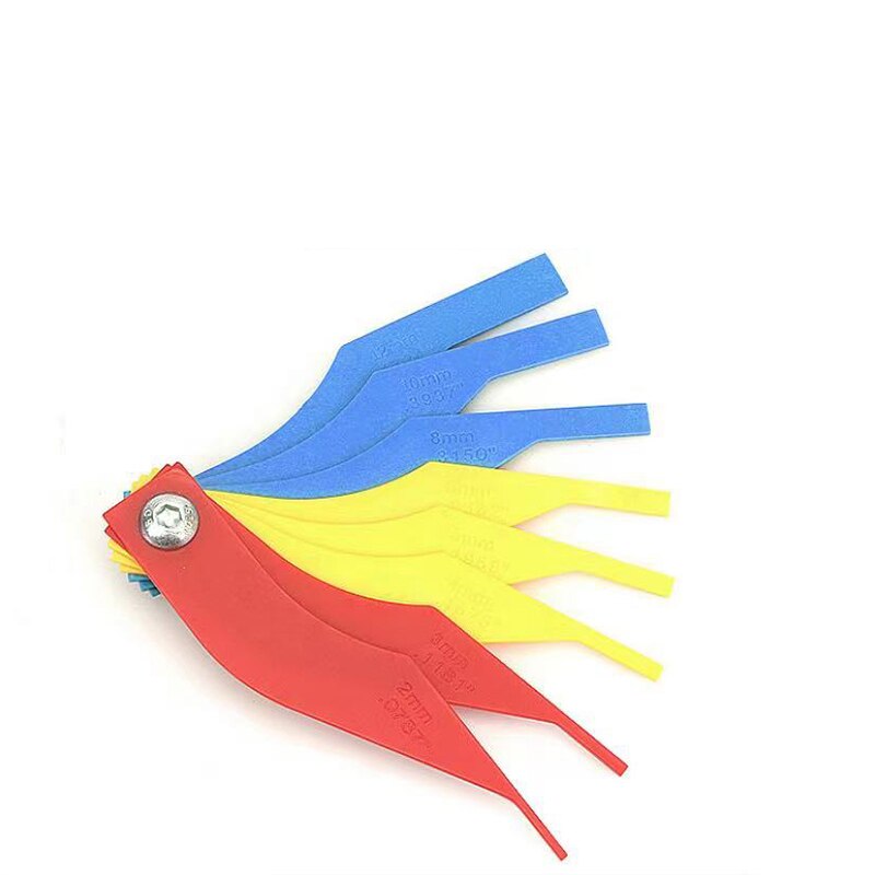car brake pad thickness gauge, wear gauge, protection tool, feeler gauge detector