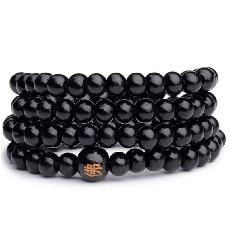 6Mm Natuurlijke Sandelhout Boeddhistische Boeddha Meditatie Hout Gebed Kralen Mala Armband Armbanden Vrouwen Mannen Sieraden 108 Kralen Bijoux: 07