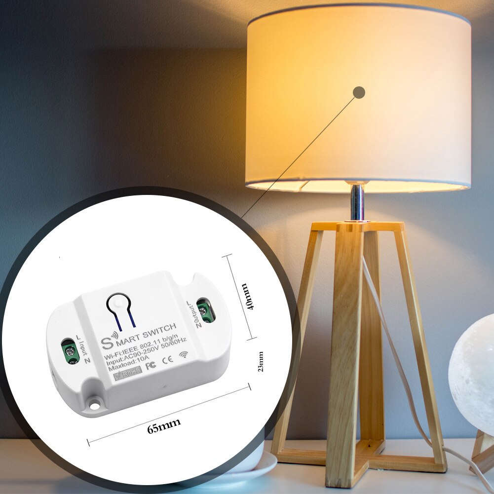 Tuya Alexa Google Home Wifi Switch Domotica Smart Switch Timer DIY Wireless Switches Smart Home Automation Compatible