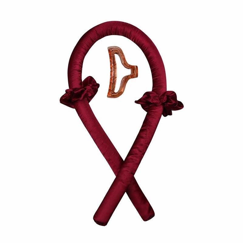 Ruban en soie pour boucler les cheveux, sans chaleur, bigoudis, doux, pour dormir: 6