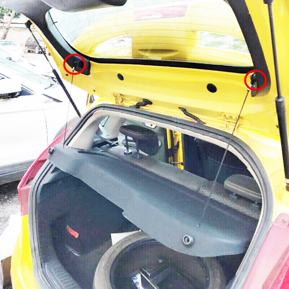 2 piezas para FORD MK5 FUSION CLIP DE SHELF DE PARCEL trasero para gancho de cuerda fijación de plástico