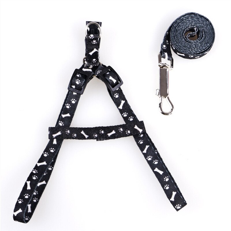 Pet Dog Leash Harness Dog Collar Cat Walking Training Leash Cats Dog Harness Collar Leash Strap Belt 45
