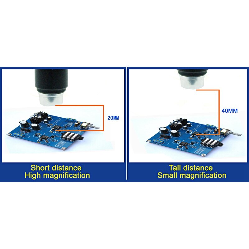 G600W Digitale Microscoop 4.3 Inch Lcd Display Usb Microscoop Solderen Video Microscoop Camera Telefoon Reparatie Nifier-Eu Plug