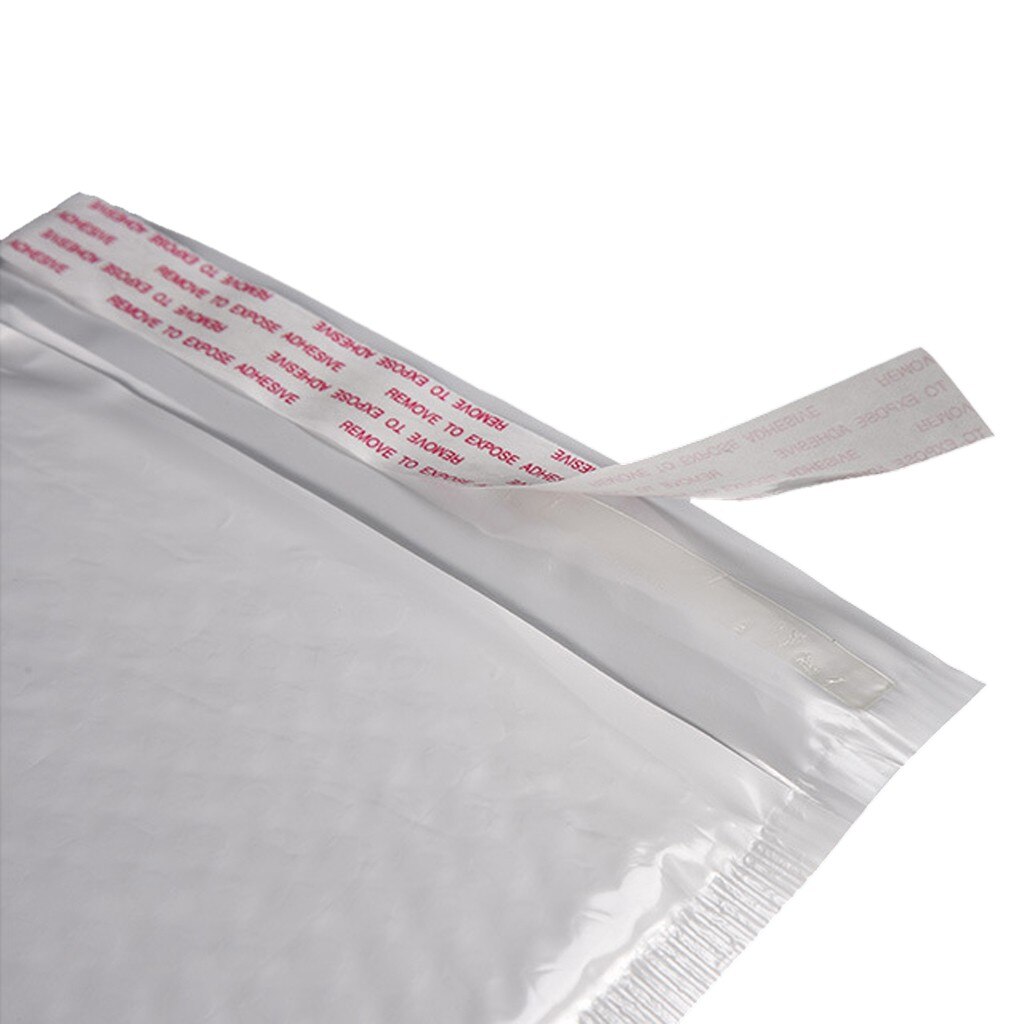 50Pcs White Kraft Paper Air Bubble Envelope Bag 11 x 23xm Mailers Padded Envelope With Bubble Mailing Bag
