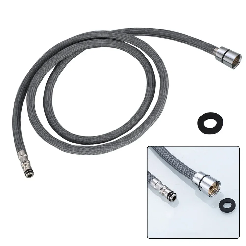 Faucet Hose Flexible Retractable Faucet Shower Hose Accessories Pull Out And Down Hose Kitchen Faucet Tap Sink Hose Attachment