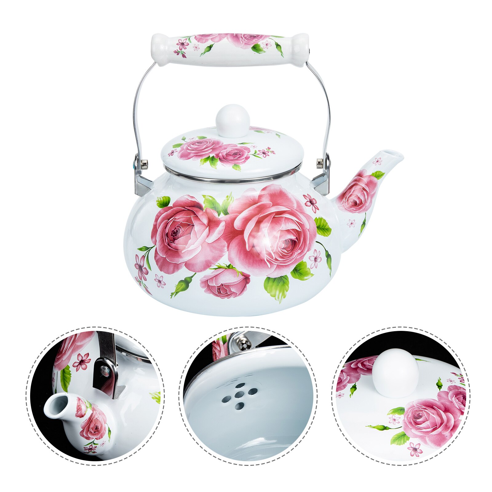 Emaille Thee Pot Thuis Leveringen Emaille Waterkoker Food Grade Thee Pot Voor Medewerker Families Lover Vrienden
