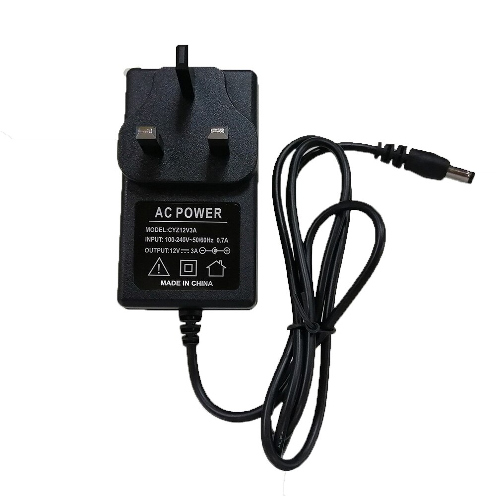 thumbnail image 2 of UK Plug AC/DC Mains Adapter - 12V 1A/2A/3A Selectable - 5V Output Options - 1-Pin 2 of 5