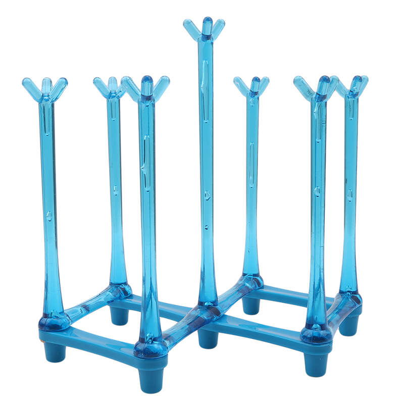 1Pc Foldable Capacity Drying Rack Cup Grass Bottle Kitchen Holder Dryer Useful Storage rack