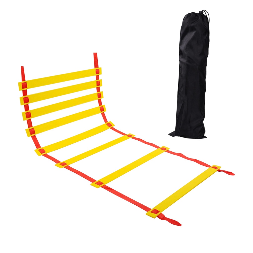 Outdoor Indoor Adjustable Agility Training Ladder for Fitness MMA Agile Pace Boxing Soccer Football Training Ladder Speed Ladder
