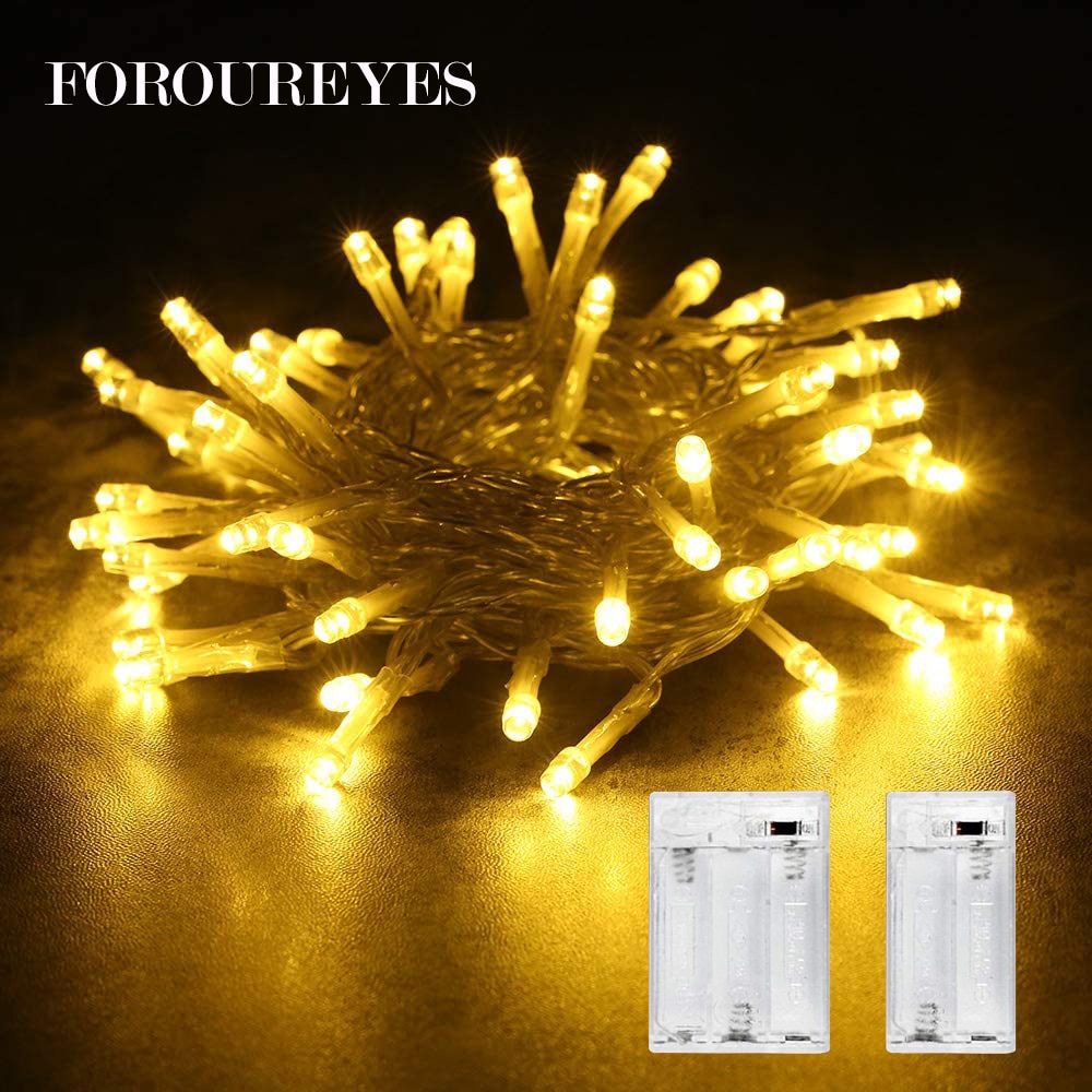 1.5m/3m/6m/7.5m/10m Christmas Lights Waterproof Battery Led String Lights Christmas Decorations For Home