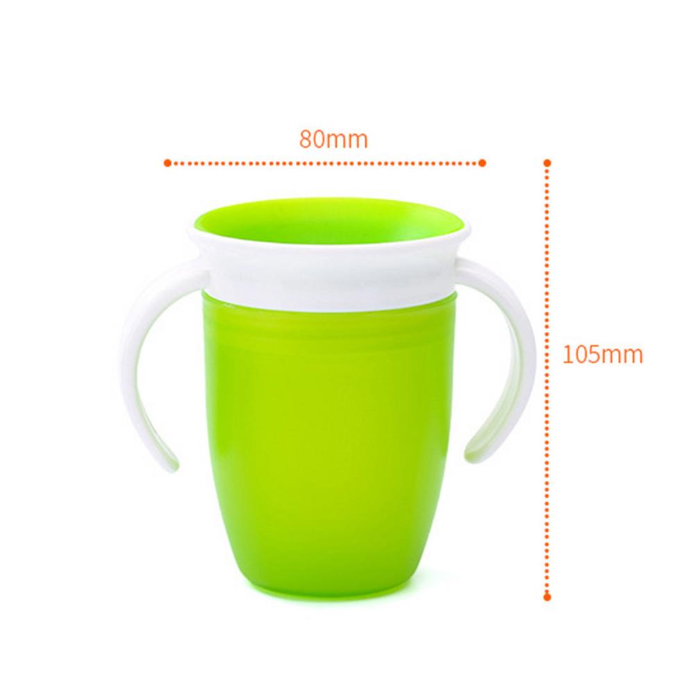 360 Graden Lekvrije Magic Cup Baby Trein Cup Leren Drinken Lekvrije Anti-Choke Cup voor Baby 'S Meer dan 6 Maanden