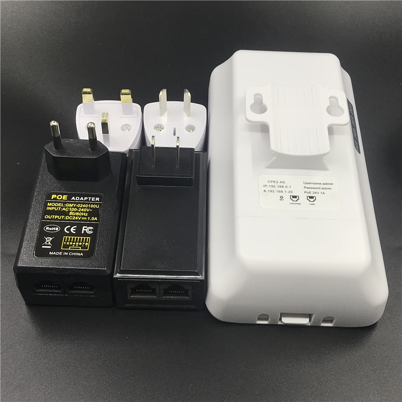 • Router WIFI ripetitore WIFI gama larga 300Mbps 2.4 GHz Router AP al aire libre CPE AP puente router cliente