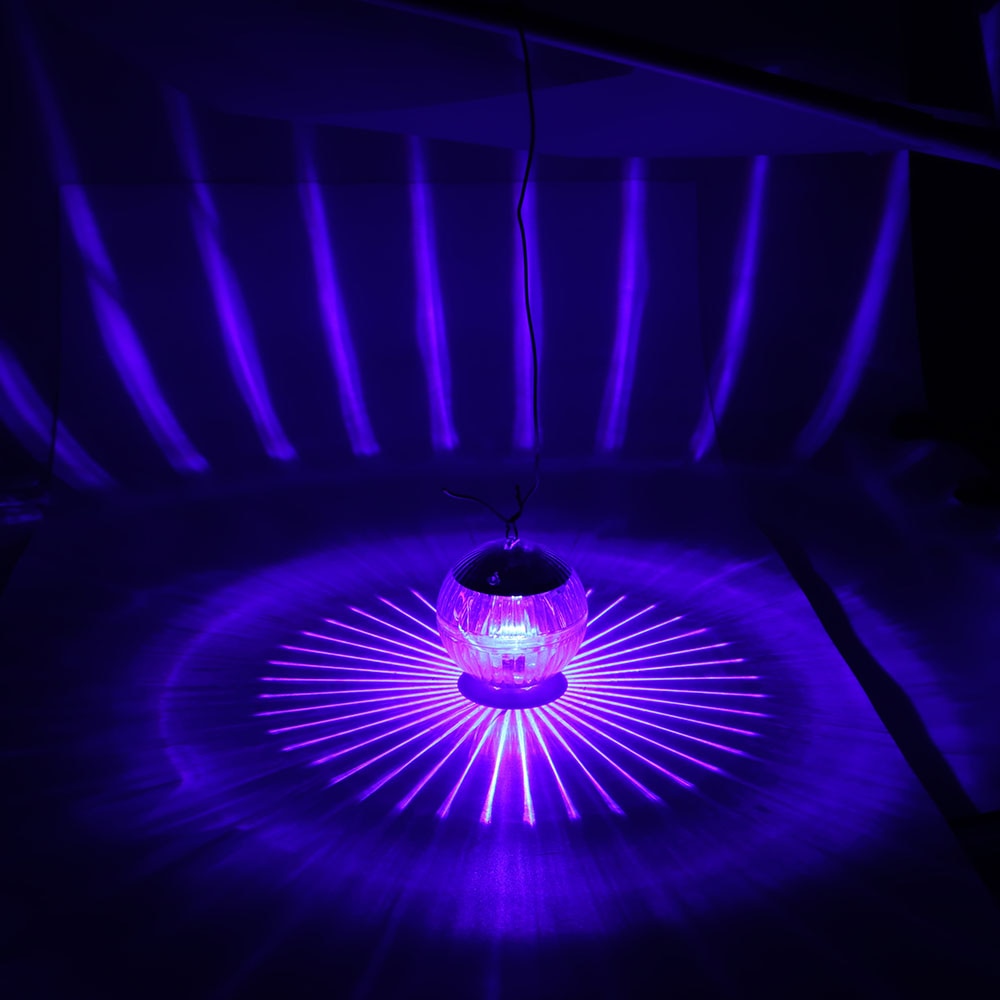 Waterdichte 7 Kleur RGB Veranderende LED Drijvende Verlichting Zonne-energie Zwembad Vissen Onderwater Vijver Verlichting Decoratie