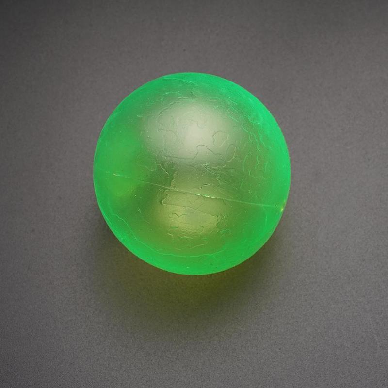 1pc Stick Wall Ball palla da zucca fluorescente palla da bersaglio appiccicosa decompressione tiro Fidget Toy regalo per bambini novità antistress: Green