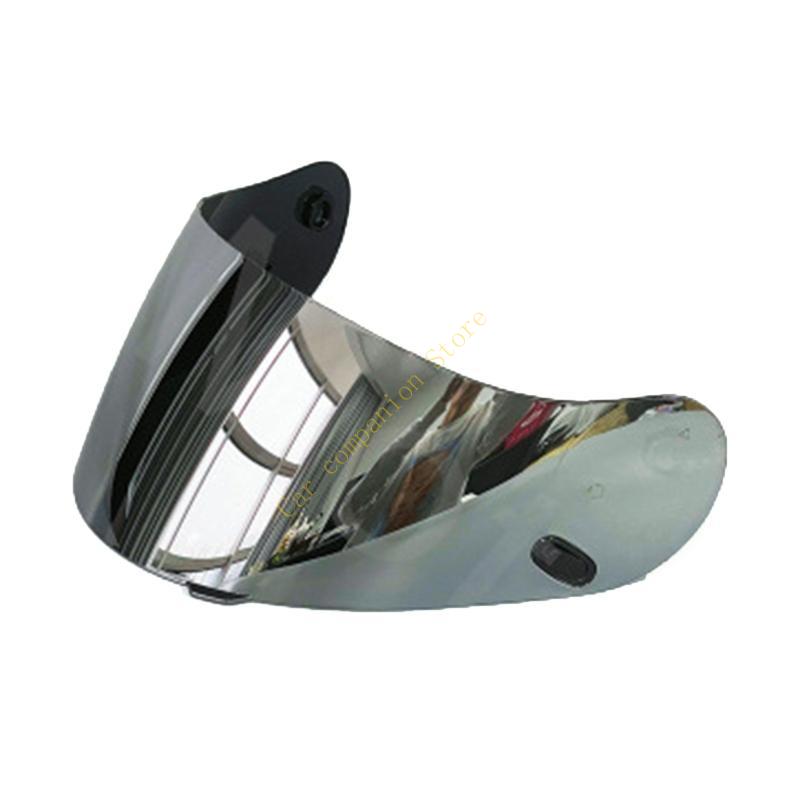 Motorcycle Helmet Visor for HJC CL-16 CL-17 CS-15 Anti-UV Dust-proof Helmet Lens 11UD: Silver
