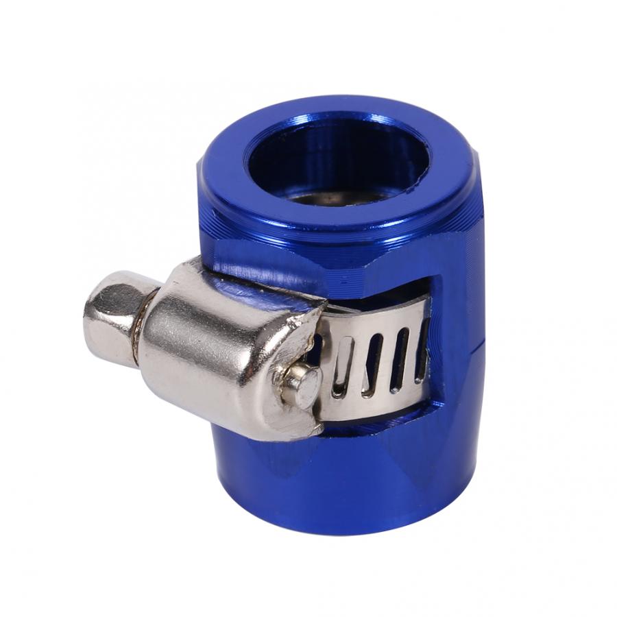 AN6 Hose End Finished Clip Clamp for Auto Car Fuel/Water/Oil/Air Line End Finisher: Blue