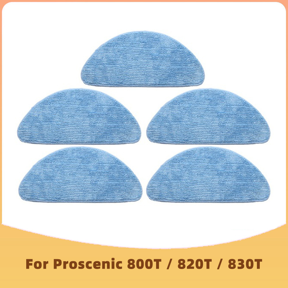 Compatibile con Proscenic 800T 820T 830T LIECTROUX C30B XR500 E30 Aspirapolvere robot Spazzola Laterale Filtro HEPA Panno Mocio Parti di Sostituzione: Radura
