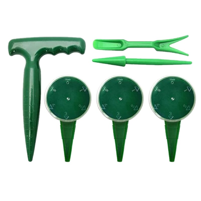 6 Pcs Durable Garden Succulents Gardening Kit Adjustable Planter Transplanter Perforator Kit