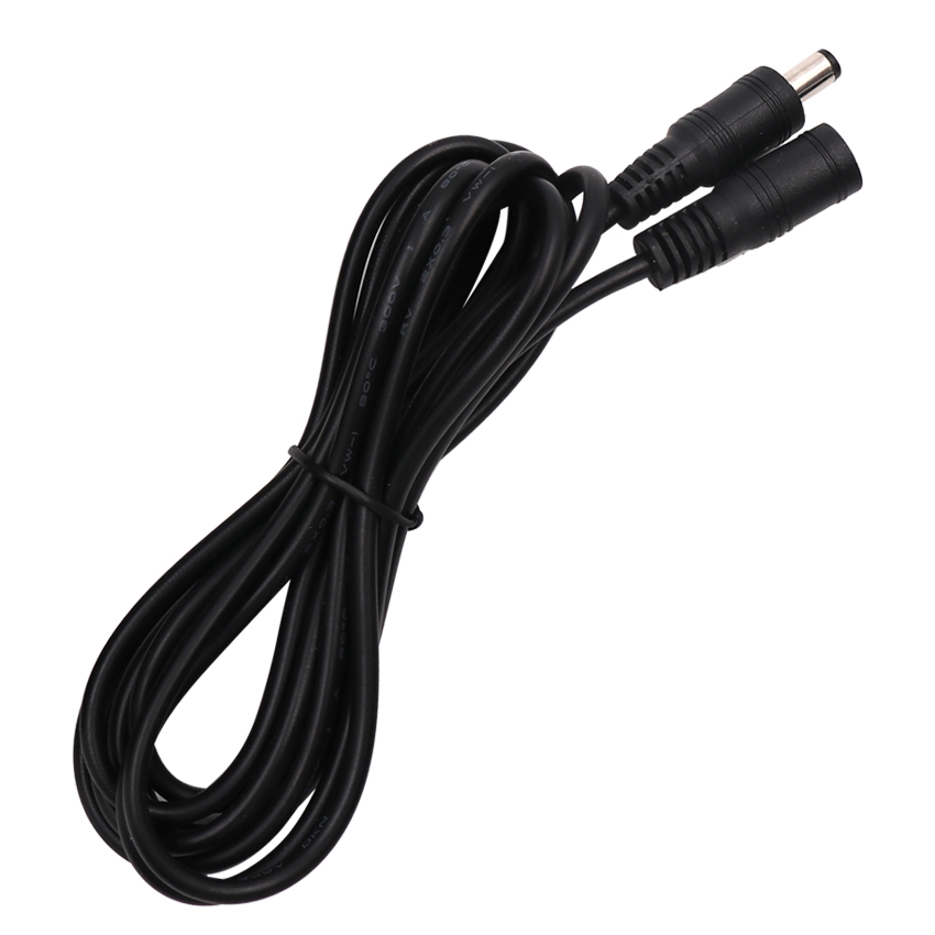 5-24V DC Connector Power Plug With 1M 2M 3M 5M 10M Extension Wire 5.5 X 2.1 mm DC Female Male Jack Adapter Accessories