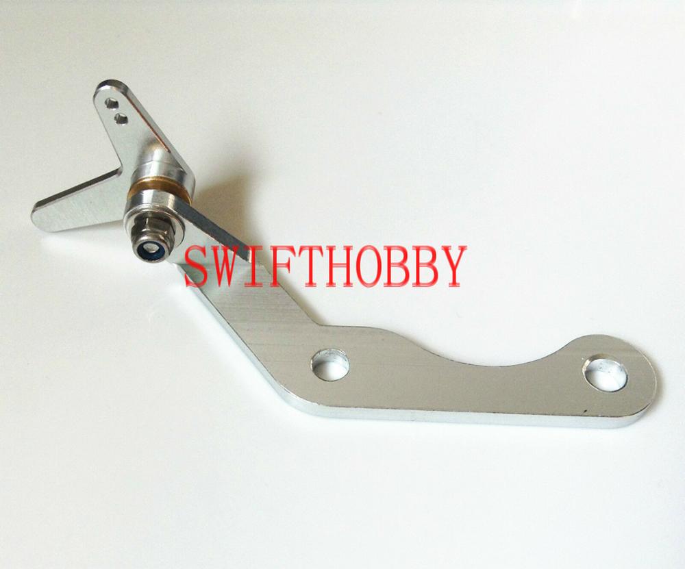 CNC aluminum throttle assembly for Zenoah gas marine engine rc boat