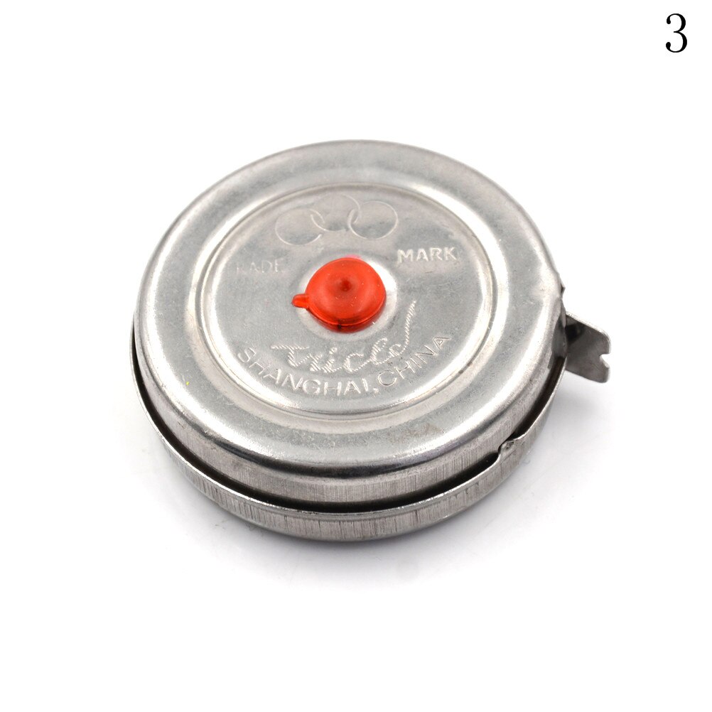 Mini cinta retráctil de 1m y 2m para hogar, fábrica, oficina, cinta métrica de carpintería de acero inoxidable: 2 Meter