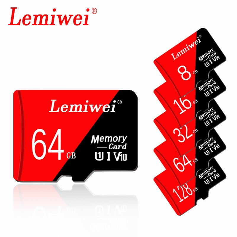 100%  originale micro sd-kort minnekort klasse 10 tf- kort 8gb 16gb 32gb 64gb microsd 128gb flash-stasjon micro sd minnekort