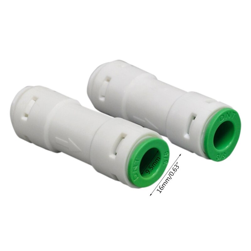 1/4" RO Water Tube Fitting Check Valve for Ro Water Systems Fast Connect Valve
