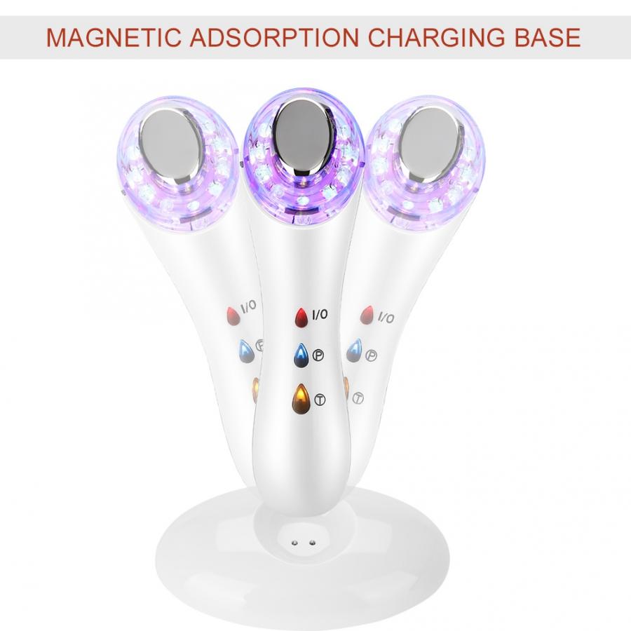 5 In 1 Multifunctional Ultrasonic Beauty Machine Photon Therapy Wrinkles Removing Facial Skin Care Machine