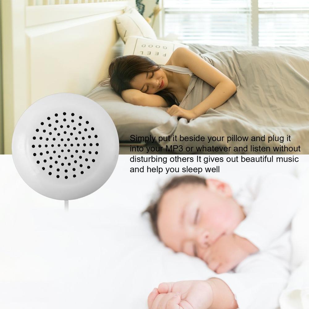 Brand and 3.5 mm Plug Universal Mini Neck Pillow Speaker Louder Speakers For Smartphone MP3 MP4 Sleeping Use