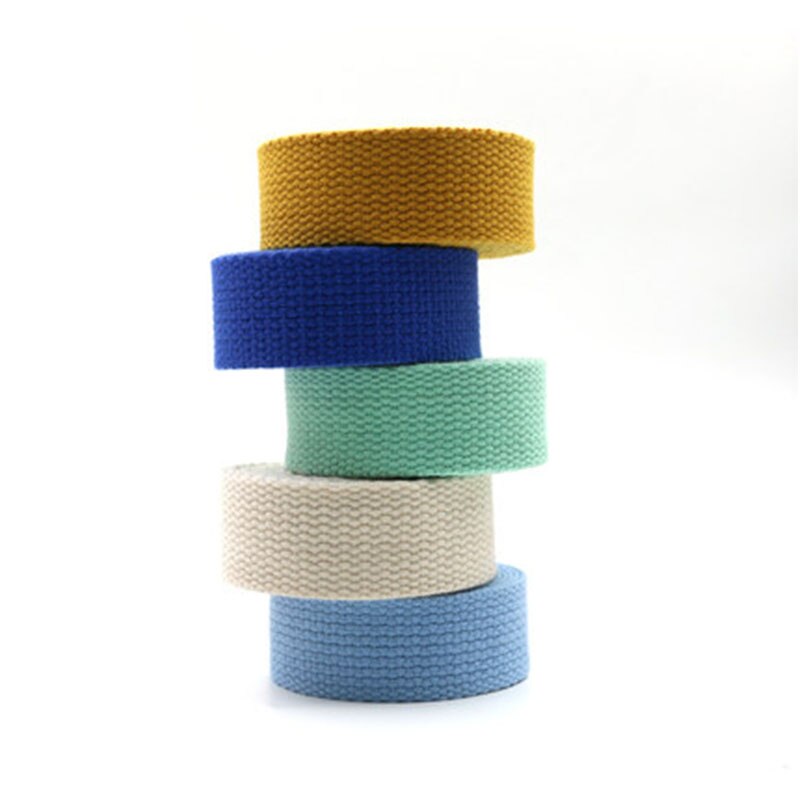 20mm 2 Meter Baumwolle Gurtband Bunte Band Rucksack Gürtel Umreifung NäHenne Gürtel DIY Tasche Zubehör