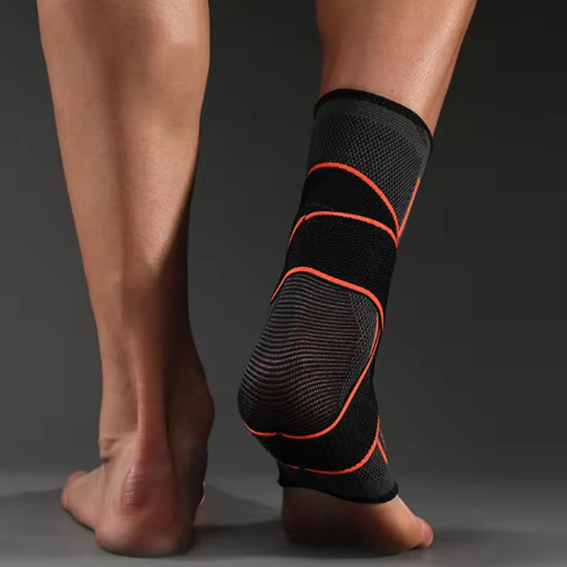 Verstellbare Kompressions-Knöchelstütze für Männer und Frauen, Laufen, Wandern, Basketball, Knöchelbandage, Sportschutz