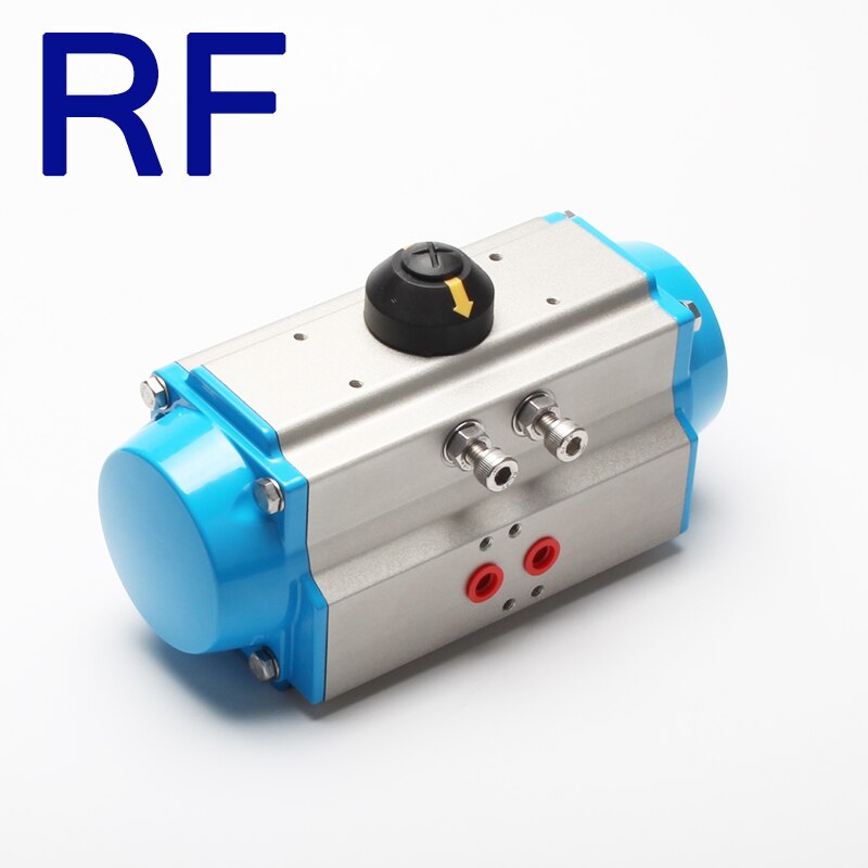 RF ACT-063D Double Acting Aluminum Alloy Material for Ball Valve and Butterfly Valve Pneumatic Actuator