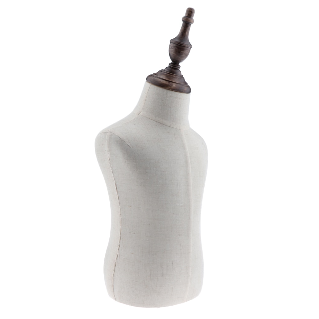 Toddler barn krop form butik klud display dressmaking mannequin torso buste