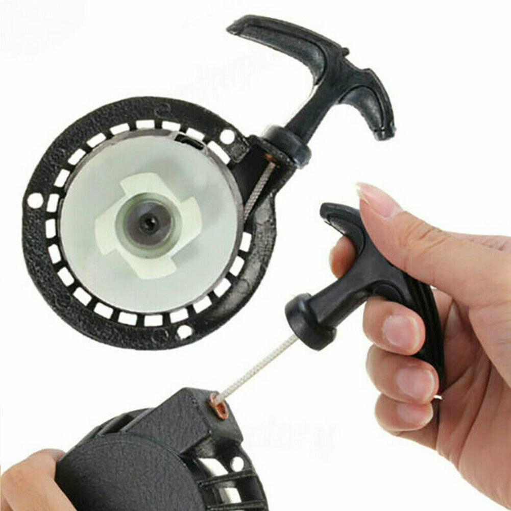 Motorrad Legierung Pull Start Recoil Starter Für 47cc 49cc ATV Pocket Bike Mini Dirt Pit Bike Quads Minimoto Chopper Scoote