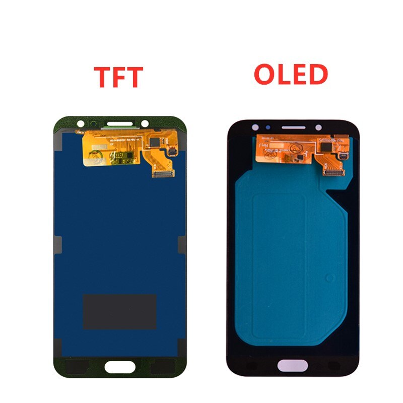 Getestet OLED J7 LCD Für Samsung Galaxis J7 Profi J730 J730F LCD Anzeige berühren Digitizer-bildschirm Montage Einstellen helligkeit