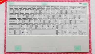 Original Keyboard for SONY TAP11 VGP-WKB16 Tablet Bluetooth Wireless Keyboard Russian Korean Spanish Arabic Japanese French: US white