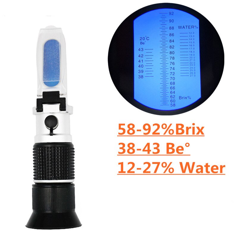 Handheld Refractometer Sugar Concentration Meter D... - Vicedeal