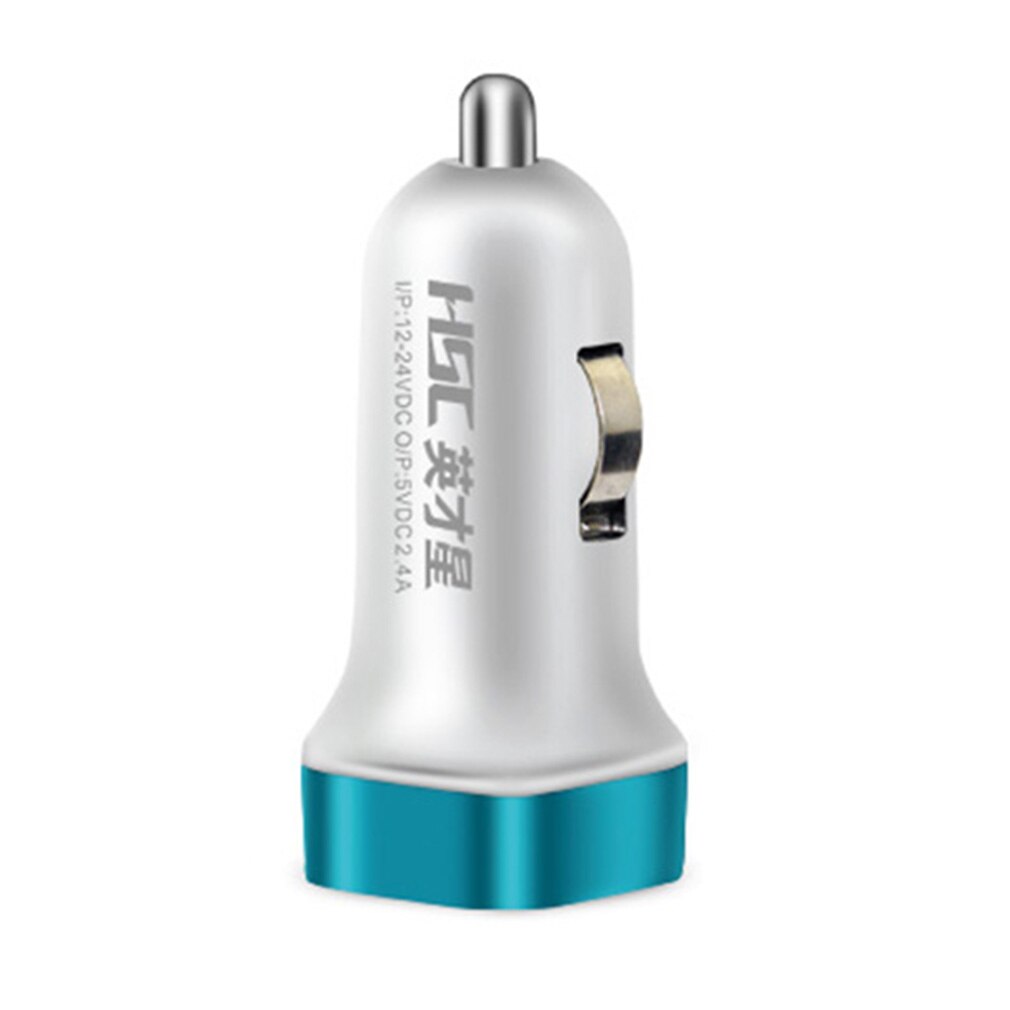 HSC 2.4A Double USB Chargeur De Voiture Support Enregistreur De Voiture Universel Téléphone Portable Tablette Chargeur pour 6 6S pour Samsung S6 YC-16