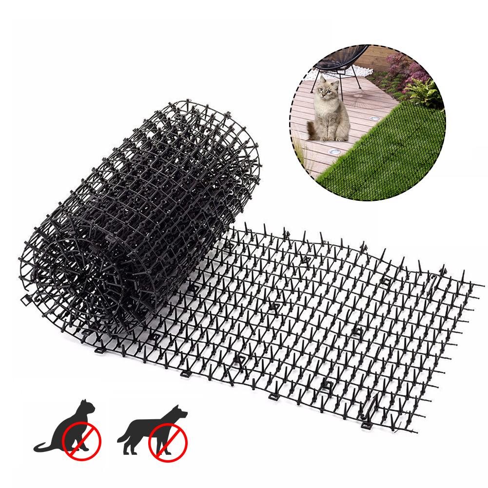 2m hager katt scat matter anti-cat strips holde katten unna trygt plast pigg stab katt pad utendørs hage katt hunden plast negler: Default Title