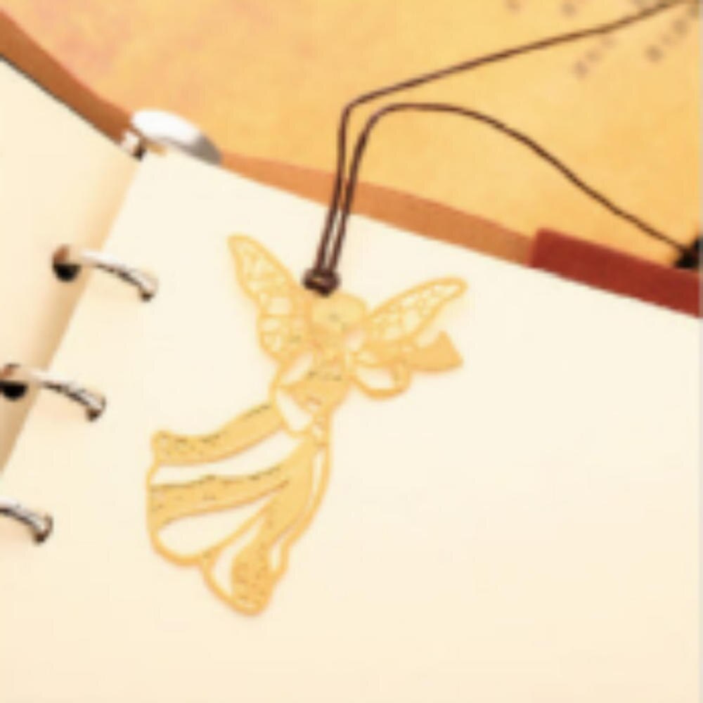 1pc Cute Gold Lable Metal Bookmark Chinese Style Classical Book Page Mark Student Stationery School Office Supplies: 2