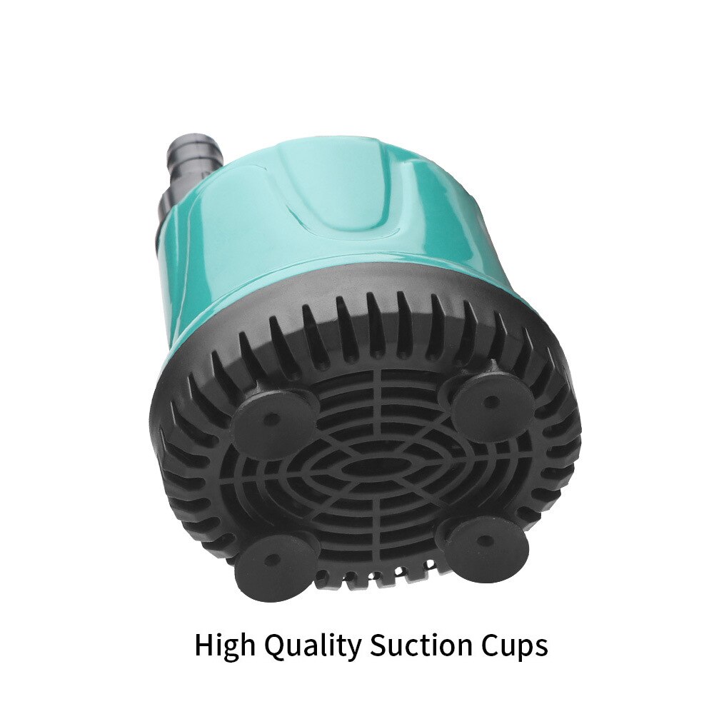 Water Pump Fish Tank Submersible Pump Bottom Suction Water Change Pump Bottom Filter Manure Pump for Aquarium Garden Fountains