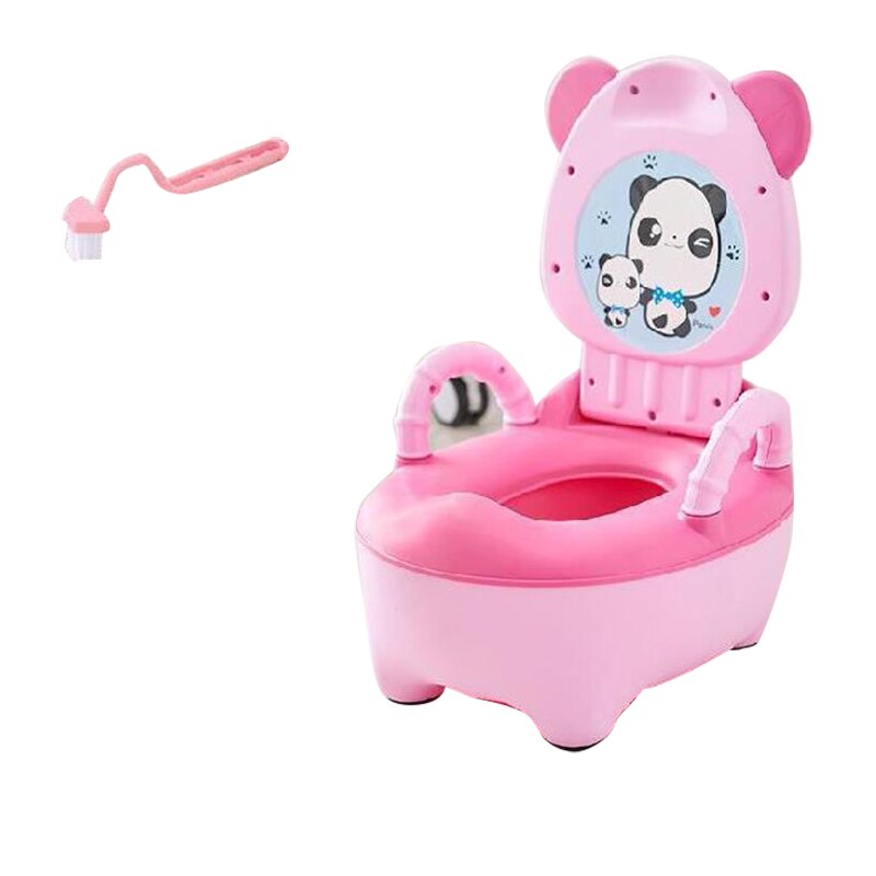 0-6 Years Old Children's Pot Soft Baby Potty Plastic Road Pot Infant Cute Baby Toilet Seat Boys And Girls Potty Trainer Seat WC: 01