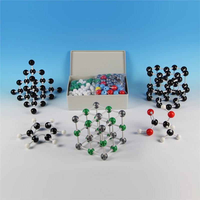 426 stk / sæt kemiundervisningslaboratorieforsyninger kan kombineres med organiske og uorganiske molekylære strukturelle modeller