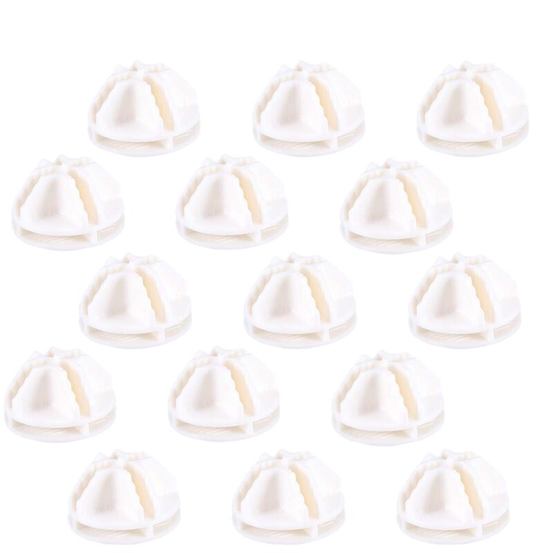 20 Pcs Grid Cube Connector Abs Connectors For Wire Cube Storage Shelving (White): Default Title