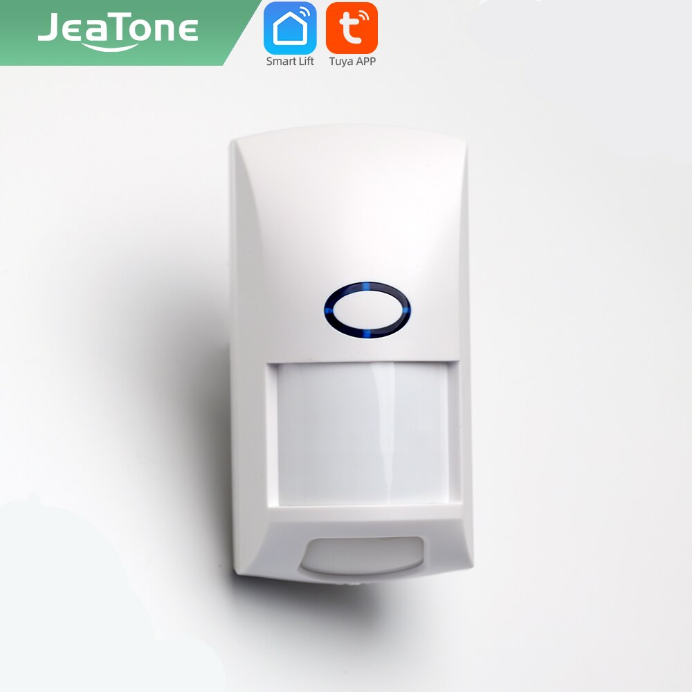 Jeatone Tuya Slimme Bedrade Pir/Infrarood Sensor/Passief Infrarood Sensor (Werkt Met Onze Intercom Alleen)
