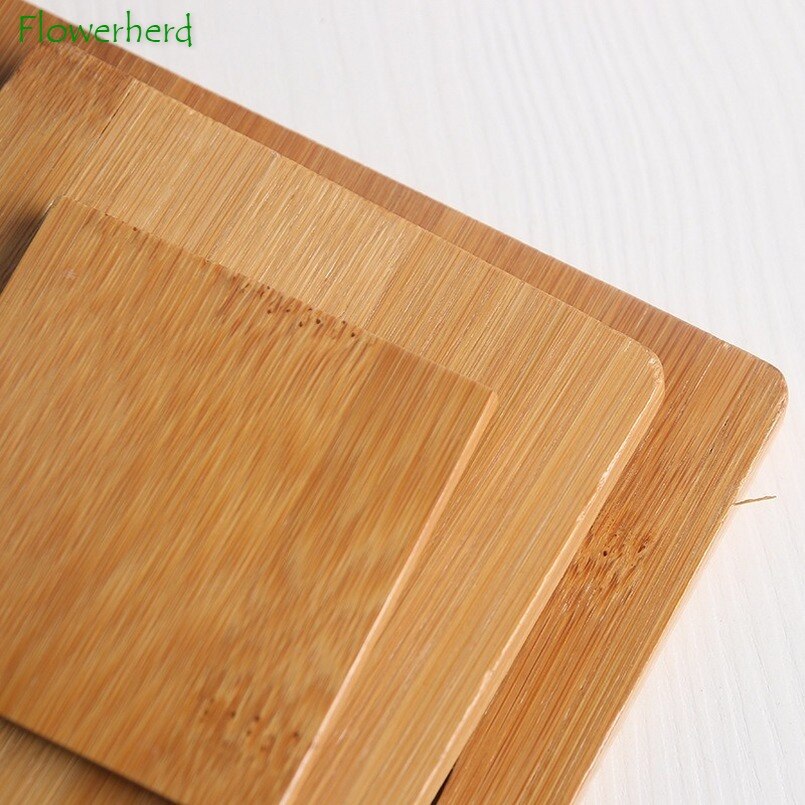 Bamboo Coaster Teaware Placemat Square Bamboo Pot Mat Anti-scald Heat Insulation Tea Coaster
